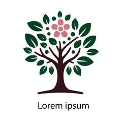 Obraz premium NATURAL TREE LOGO