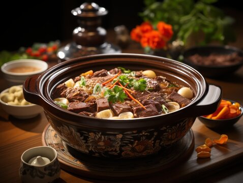 Mastering traditional chinese clay pot beef cooking a professional kitchen guide to soft steaming with earthenware vessels