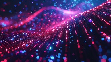 Fototapeta premium Abstract technology big data background concept.