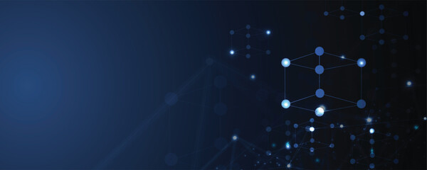 Obraz premium Abstract technology background with circuit elements