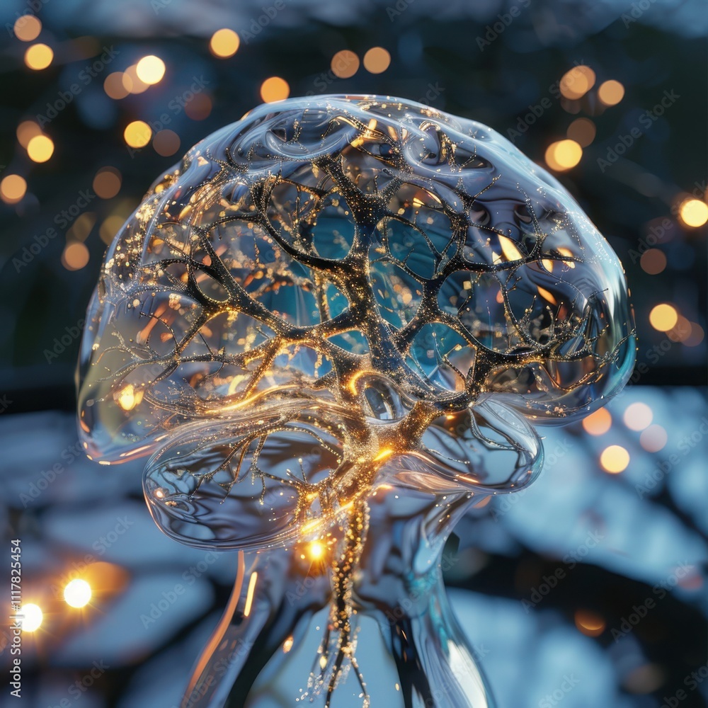Poster exploring neuromorphic computing brain-inspired artificial intelligence innovations in technology en