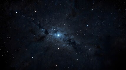 digital technology security concept Wireless connection of the global Internet communication network. Abstract globe resting on human hand with interconnected polygons on dark blue background.