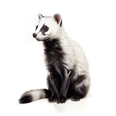 Obraz premium beautiful animal in a studio isolated wild life