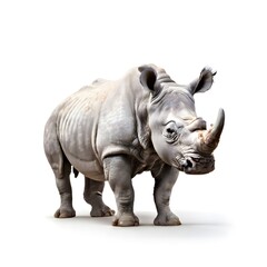 Naklejka premium beautiful animal in a studio isolated wild life