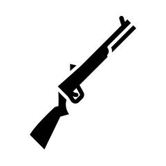 Western Rifle glyph icon