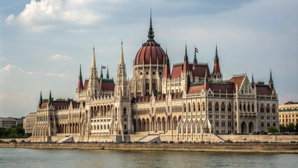 Fototapeta premium Hungarian parliament building,