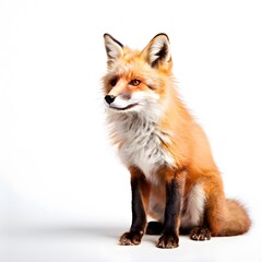 Fototapeta premium beautiful animal in a studio isolated wild life