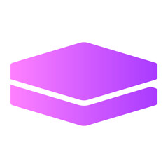 mattress gradient icon