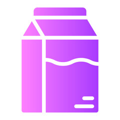 milk gradient icon