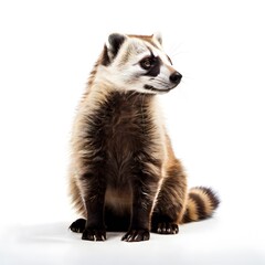 Fototapeta premium beautiful animal in a studio isolated wild life