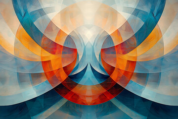 Obraz premium Geometric Harmony