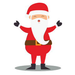 santa claus holding a sign