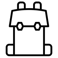 Fototapeta premium Travel Hiking Bag