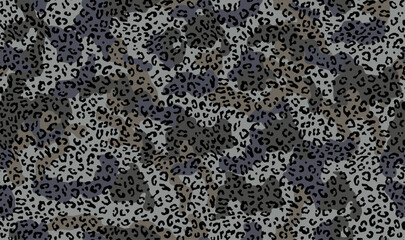 animal print píel de puma con manchas de fondo