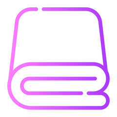 blanket gradient icon