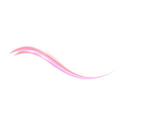  Glowing Light Trails on transparent background 