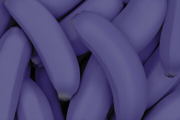 Obraz premium Macro monochrome banana pattern. Background for presentation and design.