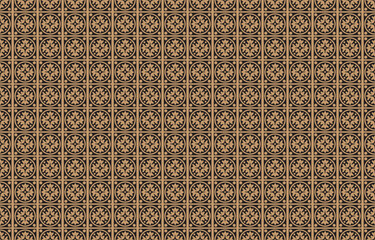 Sacral tribal ethnic motifs geometric vector background. Beautiful gypsy geometric shapes sprites tribal motifs clothing fabric textile print traditional design with triangles