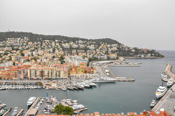 Obraz premium France. Nice. Cote d'Azur. Buildings and structures