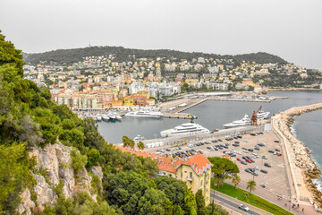 France. Nice. Cote d'Azur. Buildings and structures