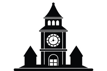 church tower illustration