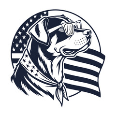 Cool Dog Vector Design: Unique Graphic Inspiration for Pet Lovers