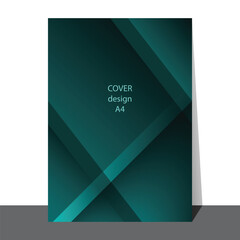 Fototapeta premium Cover Template Design