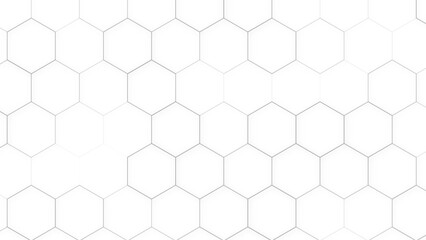 Abstract cube hexagon shape background. Vector banner design. Seamless pattern background,