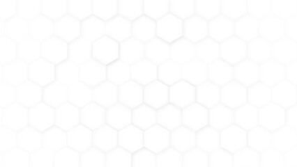 Fototapeta premium Abstract cube hexagon shape background. Vector banner design. Hexagons pattern. Geometric abstract background with simple hexagonal elements.