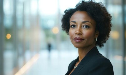 Smiling mature woman office worker, businesswoman