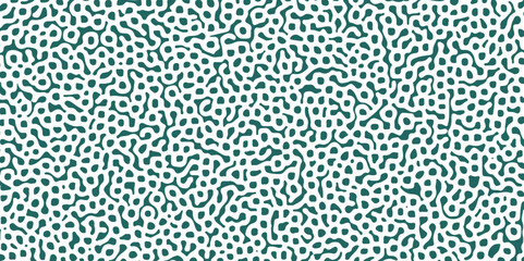 Linear design with biological shapes. Cell division science. Abstract Turing pattern background. Reaction diffusion pattern. chaotic motion. Seamless brush pen textile doodle pattern grunge texture.