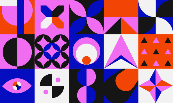 NRO Geometric background