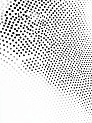 Abstract background, black dots, white space, gradient.
