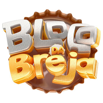 BLOCO DA BREJA SELO  3D CARNAVAL OFERTA
