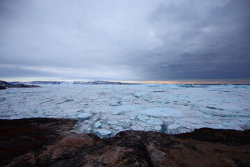 Ilulissat, a city under the Arctic iceberg