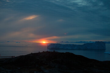 Ilulissat, a city under the Arctic iceberg