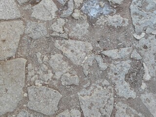 Texture of paving stones