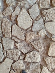 Texture of paving stones
