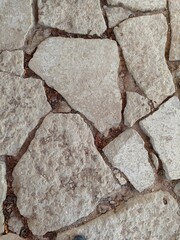 Texture of paving stones