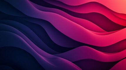 Abstract background with curved lines in pink, purple, and blue.