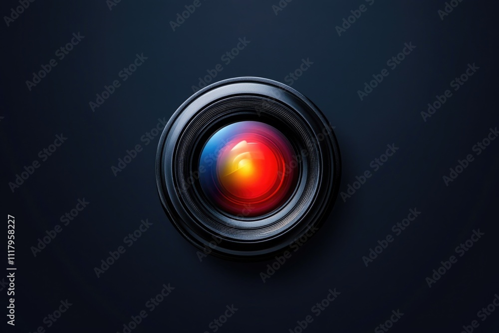 Poster close-up image of a camera with bokeh effect due to blurring the background.