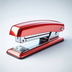 red stapler