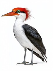 High Fidelity Image of a Black Skimmer Standing with Vibrant Plumage