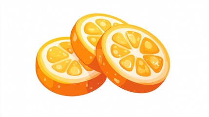Vitamin C Effervescent Tablet Vector Isolated Illustration