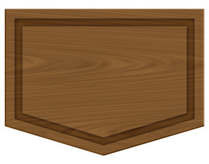 Wooden Sign Board
