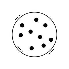 Chapati vector icon