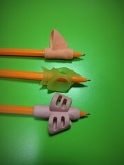 special devices for correct writing with
