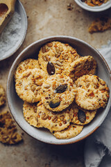 biscuits salés apéritifs aux graines de courge, sésame et graines de tournesol fait maison