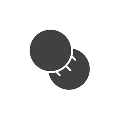 Blend icon flat and simple set design