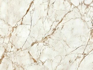 Obraz premium White stone texture, brown veining patterns.